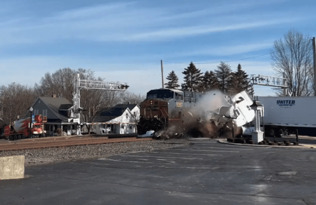 train crashes